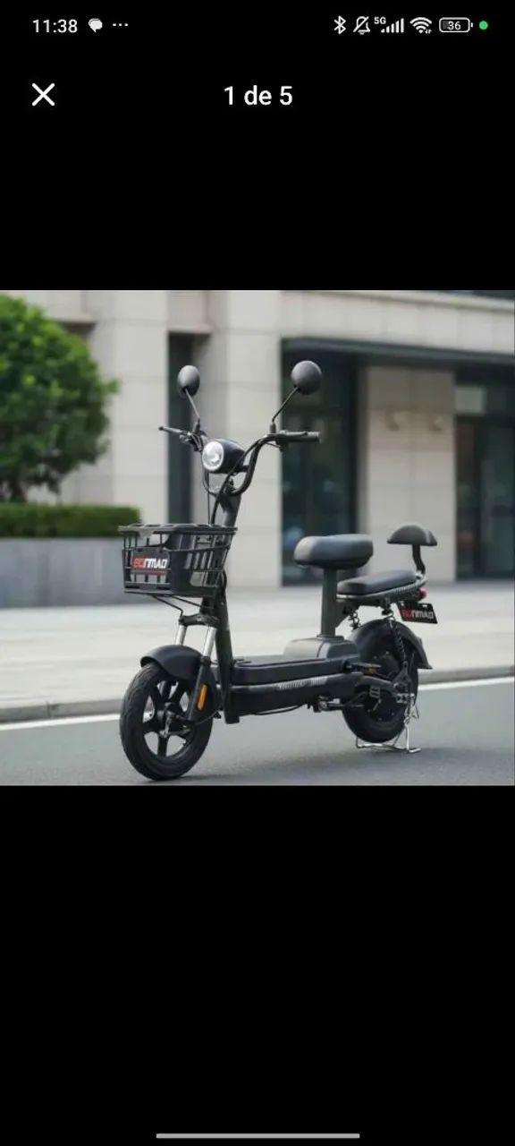 Vendo bicicleta elétrica 