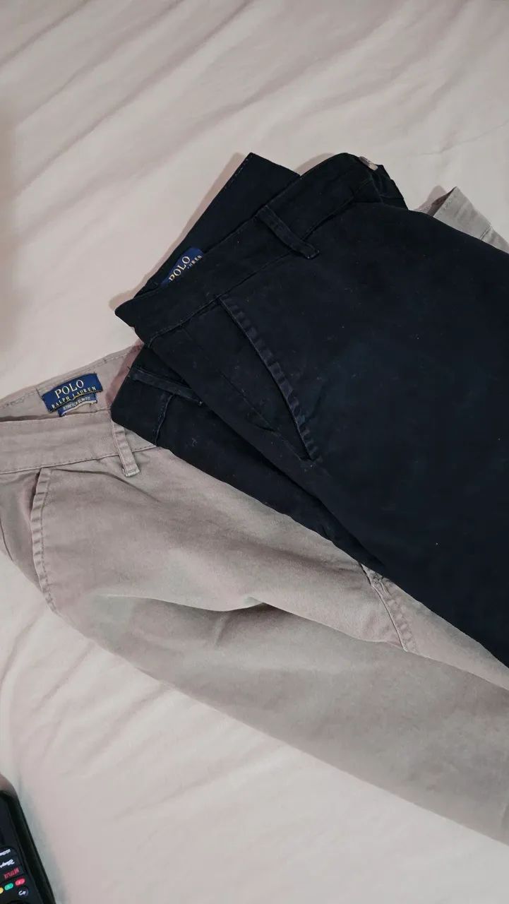 2 calças de marca com elastano - Foto 3