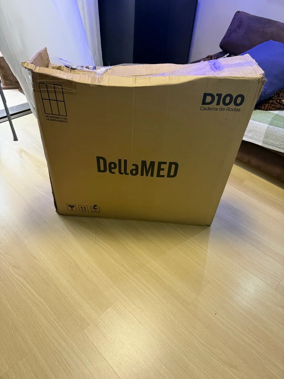 Cadeira de rodas Della med d100 - Foto 4