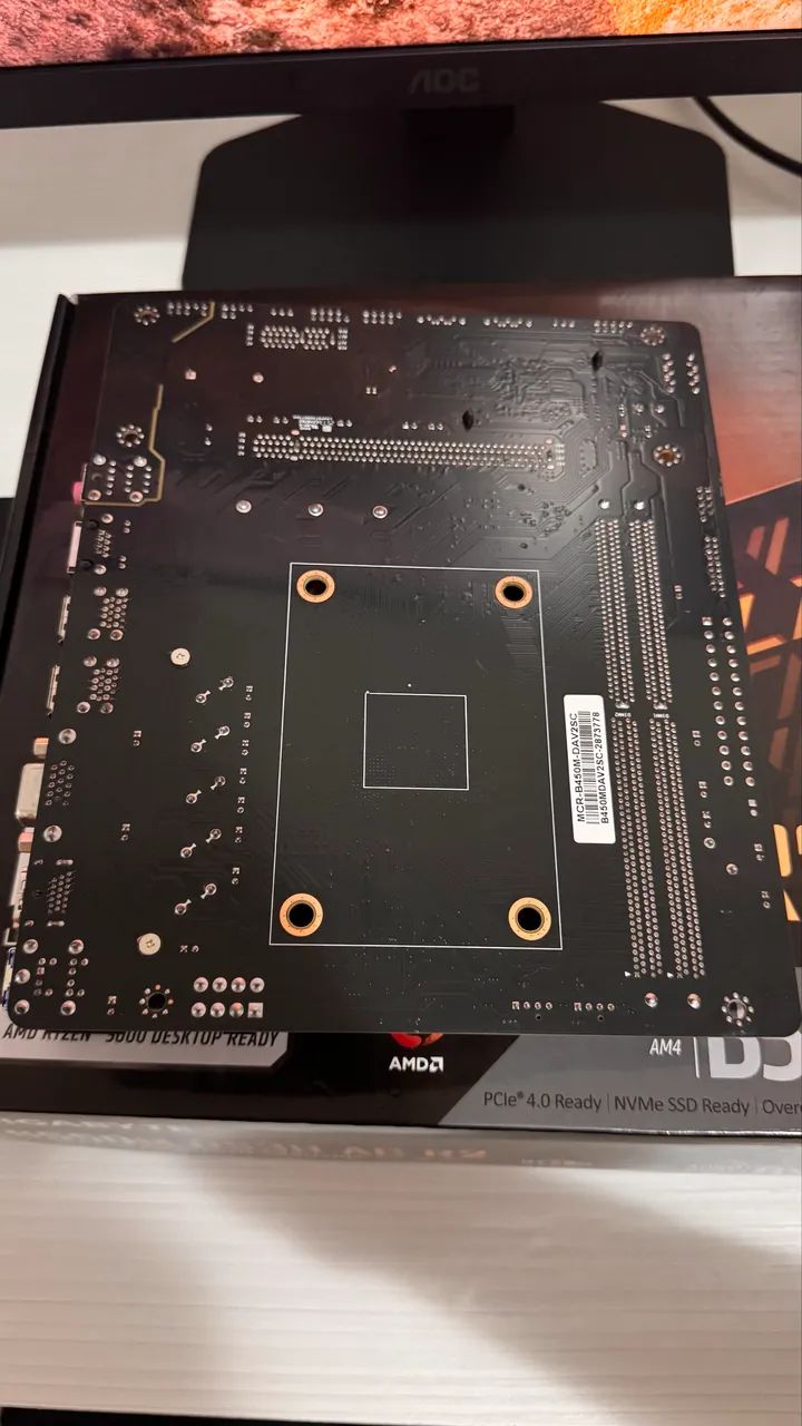 Placa Mãe Mancer b450m v2 - Foto 2