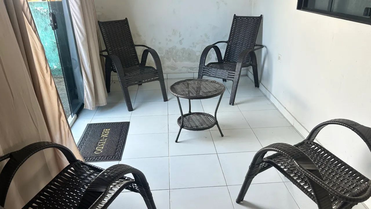  Jogo de Terraço - 4 Cadeiras + Centro - Foto 4