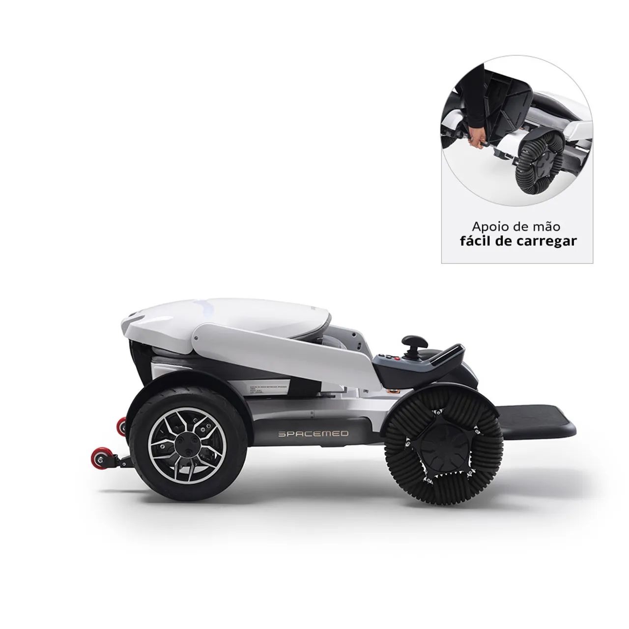 CADEIRA DE RODAS MOTORIZADA  - SPACEMED DELLAMED - Foto 5