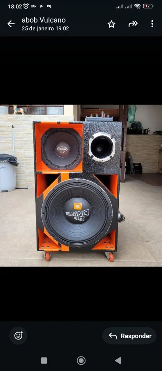 CAIXA BOB PANCADÃO JBL - Foto 3