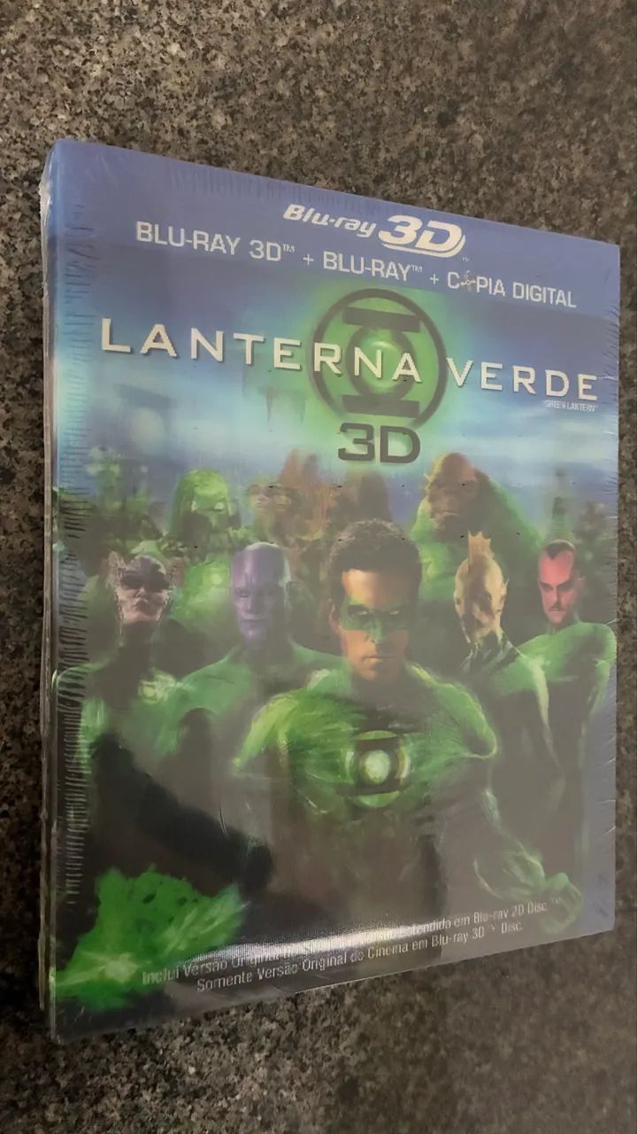 Blu ray 3D Lanterna Verde LACRADO - Foto 3