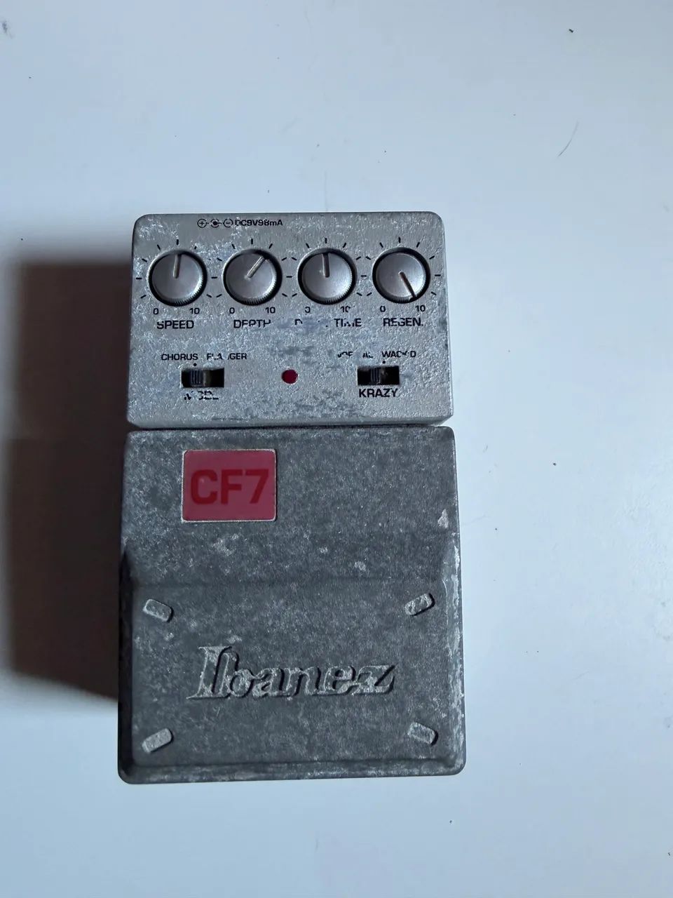 Pedal Ibanez CF7 Chorus Flanger - Instrumentos musicais - Campo