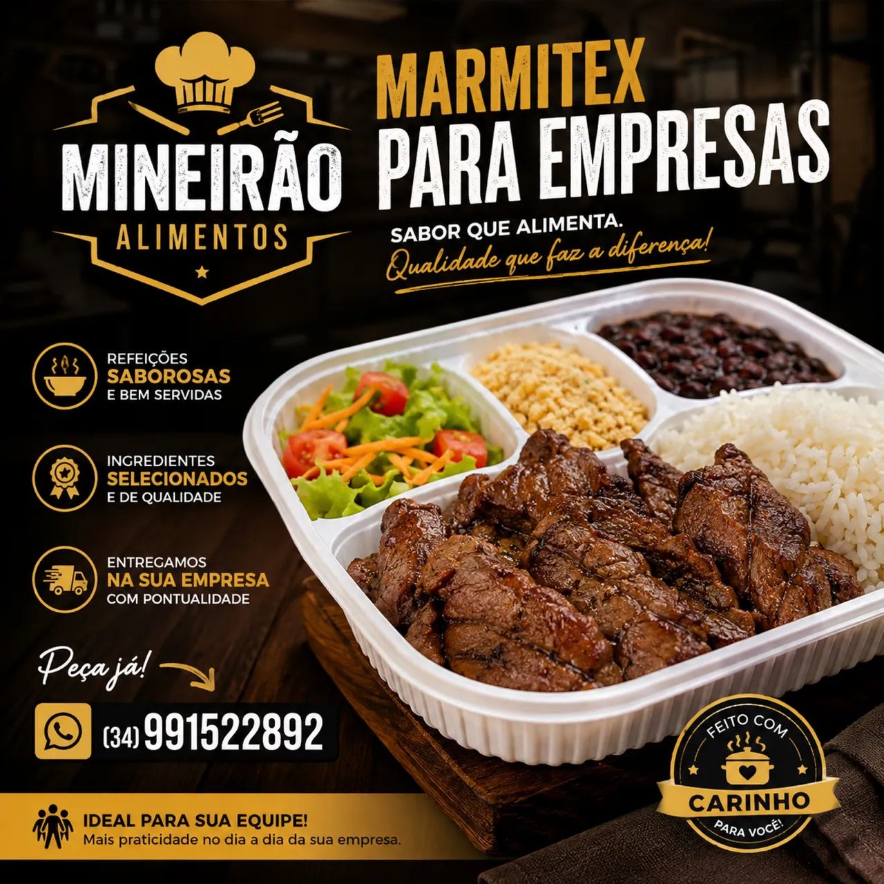 Marmitex para empresa 