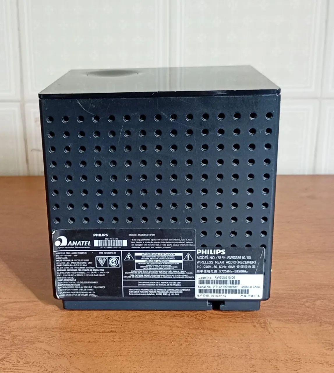 Módulo de Áudio Traseiro Sem Fio (modelo Philips RWSS510/00). - Foto 3