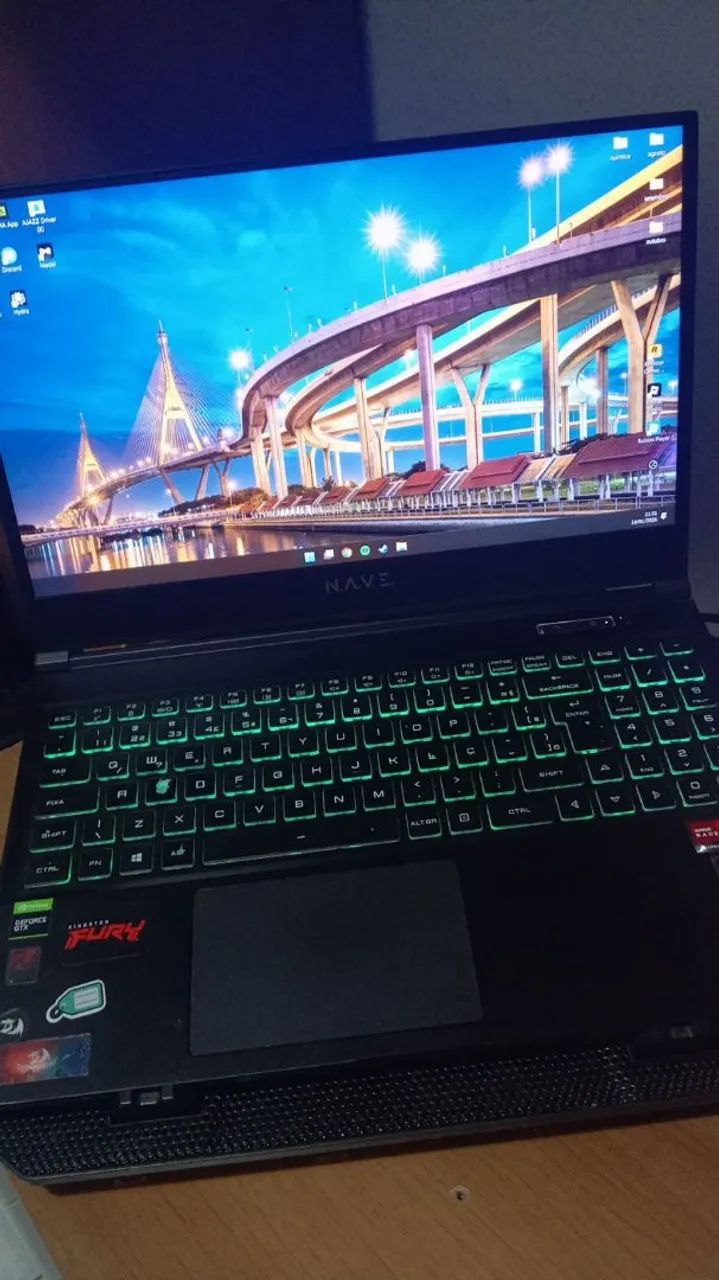 Notebook Gamer N.A.V.E ( leia a descrição)