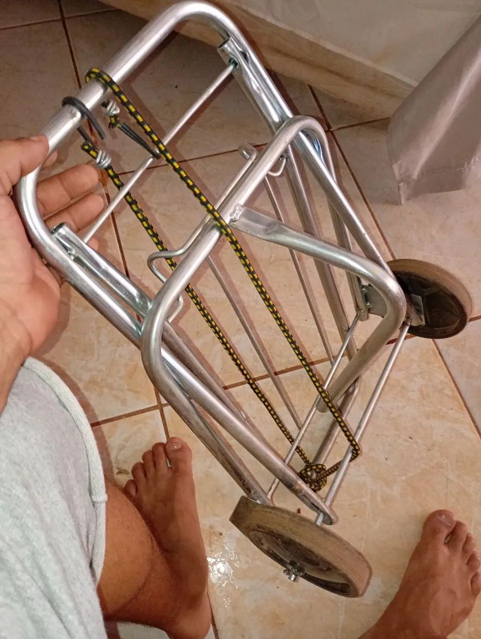 Carrinho de transporte de cargas e caixas até 100kg