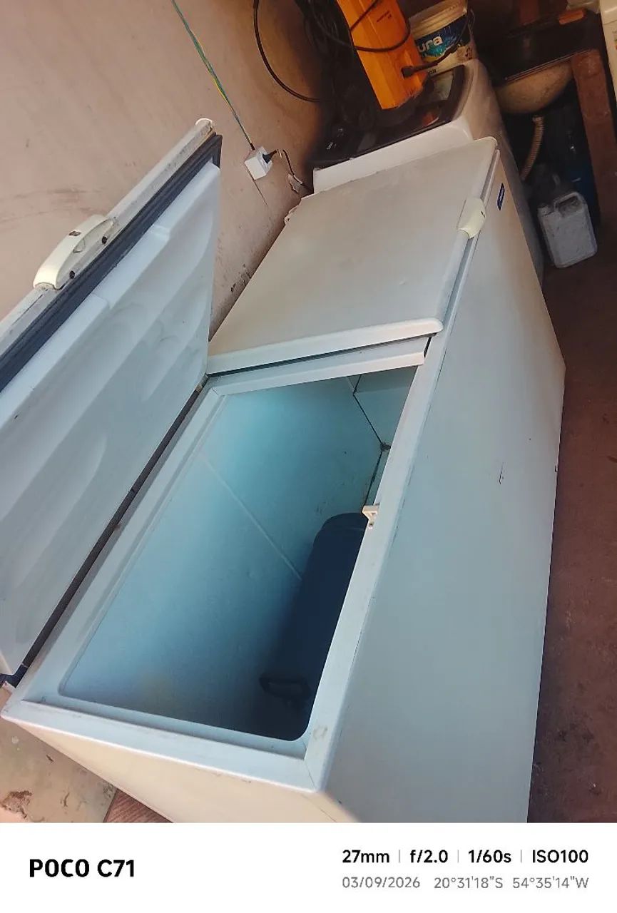 Vendo freezer duas tampas  - Foto 2