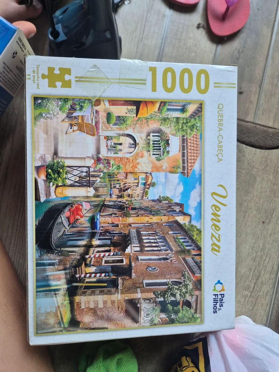 quebra cabeça 1000 peças Veneza  - Foto 2
