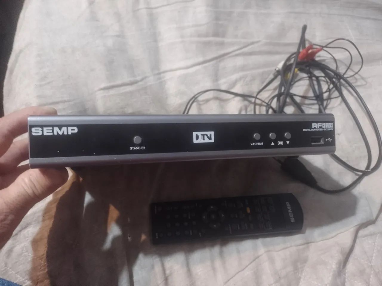 comverso de tv digital com controle  - Foto 2