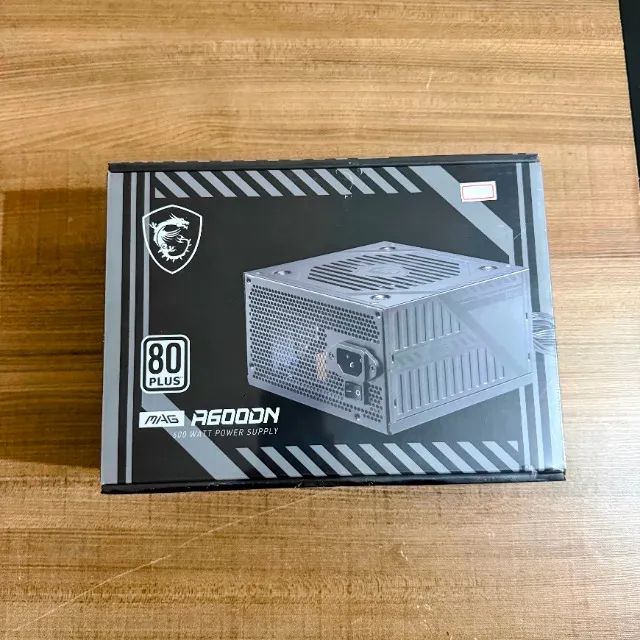 Fonte MSI MAG 600w 80 Plus A600DN Lacrada!