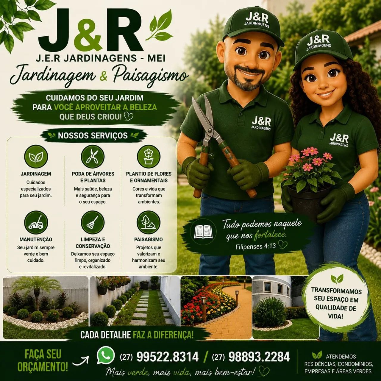 Jardinagem e manutenção 