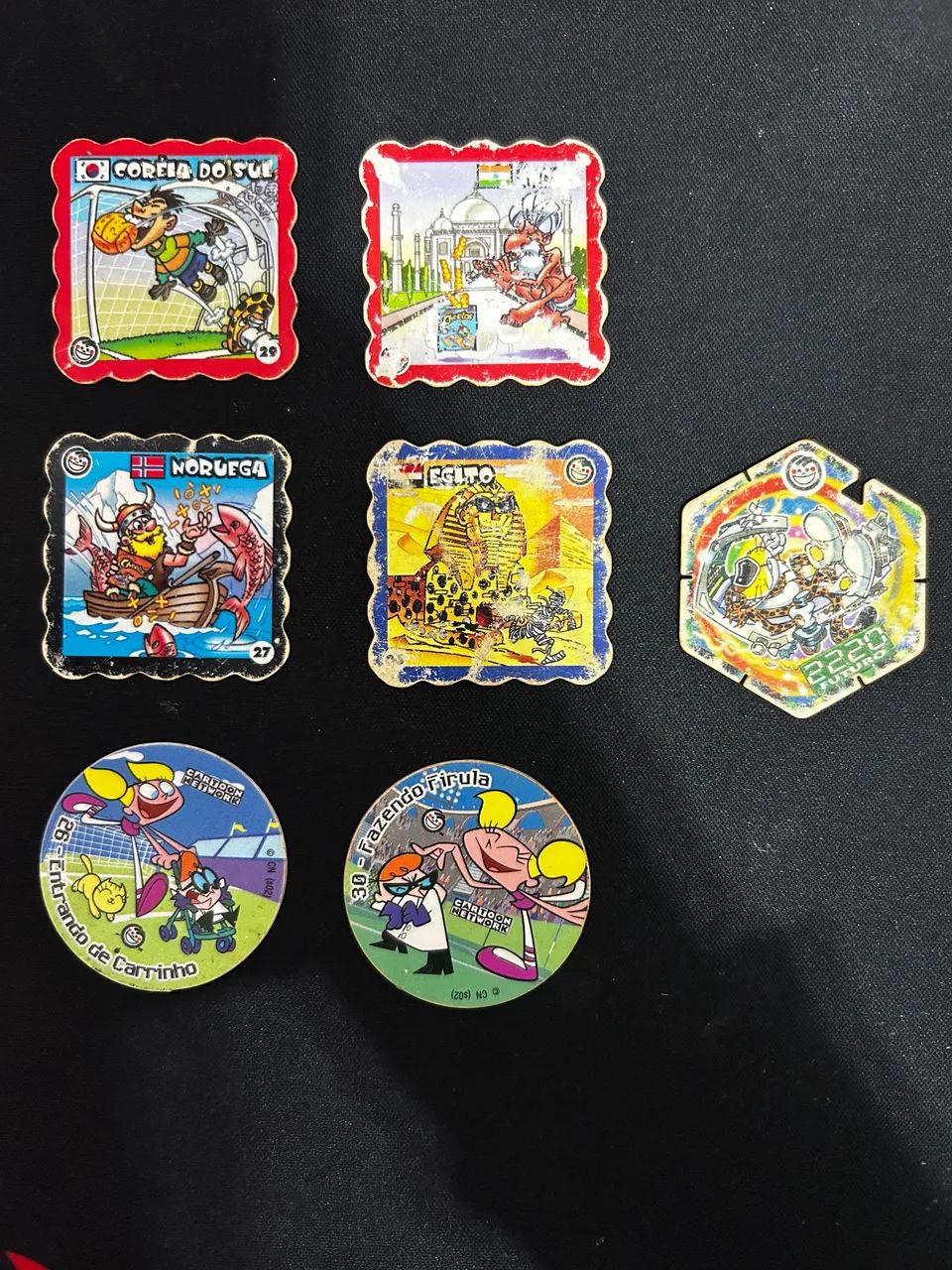 Lote 07 Tazos Elma Chips variados