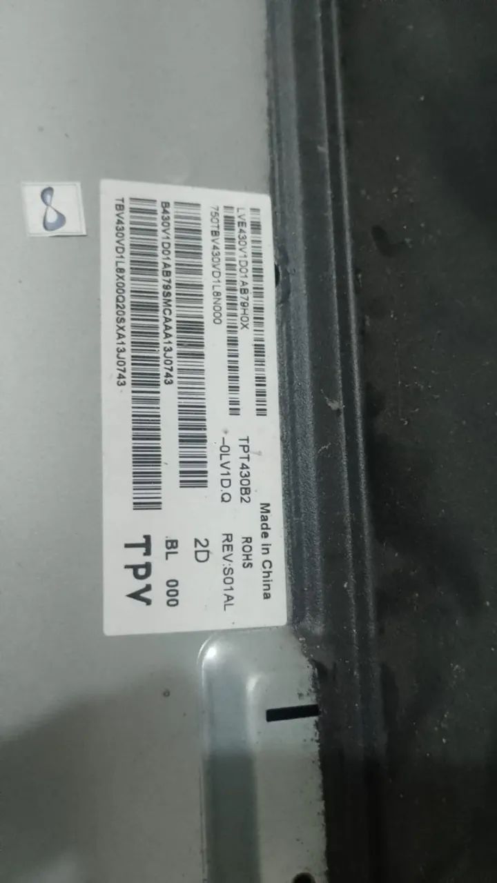 Placa TCOM + Wifi TV AOC 43S5195/78 usada funcionando - Foto 3