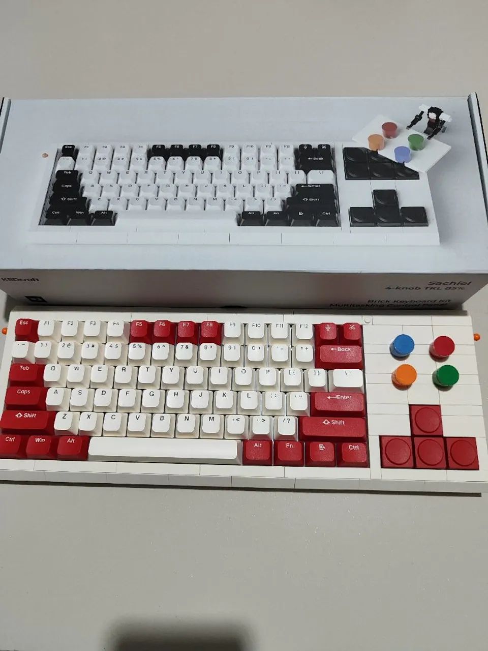 Teclado de Lego Sachiel Kbdcraft
