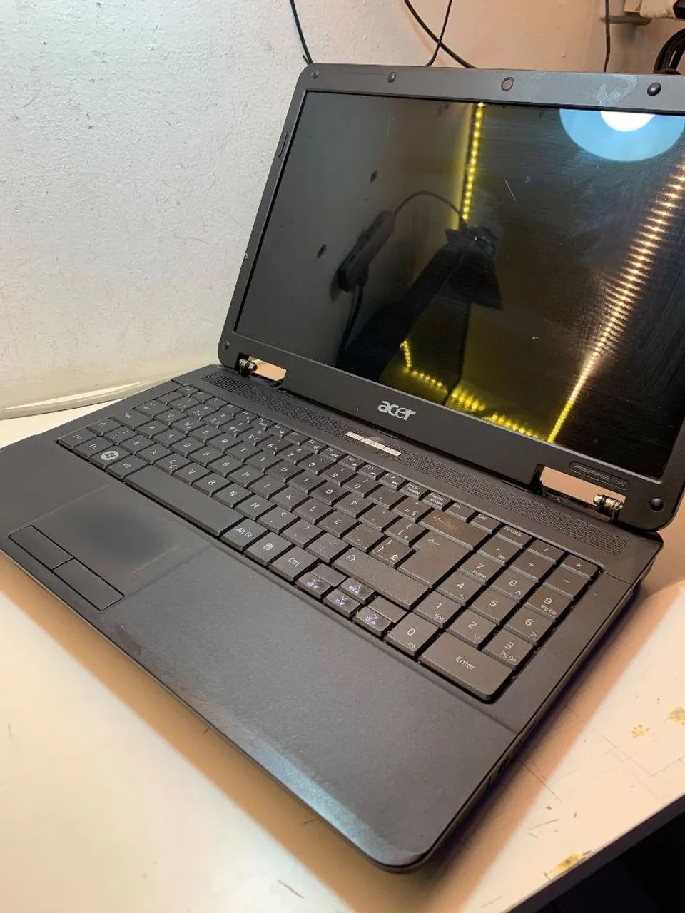 Notebook Acer Dual Core 4GB RAM HD 250GB Bateria Ruim Formatado  - Foto 5