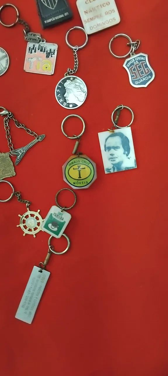 Coleção chaveiros antigos - Foto 4