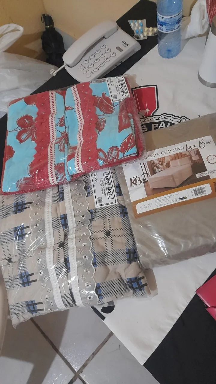 Jogo de cama lençol casal - Foto 2