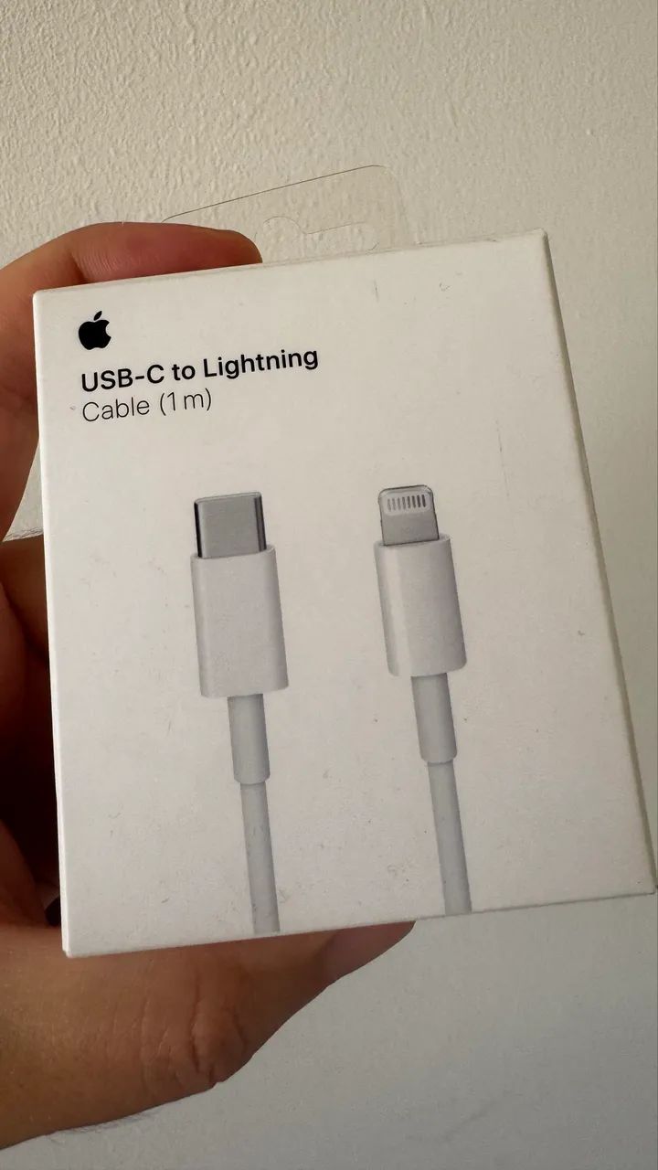 Cabo Lightning - Usb C original apple comprado fora