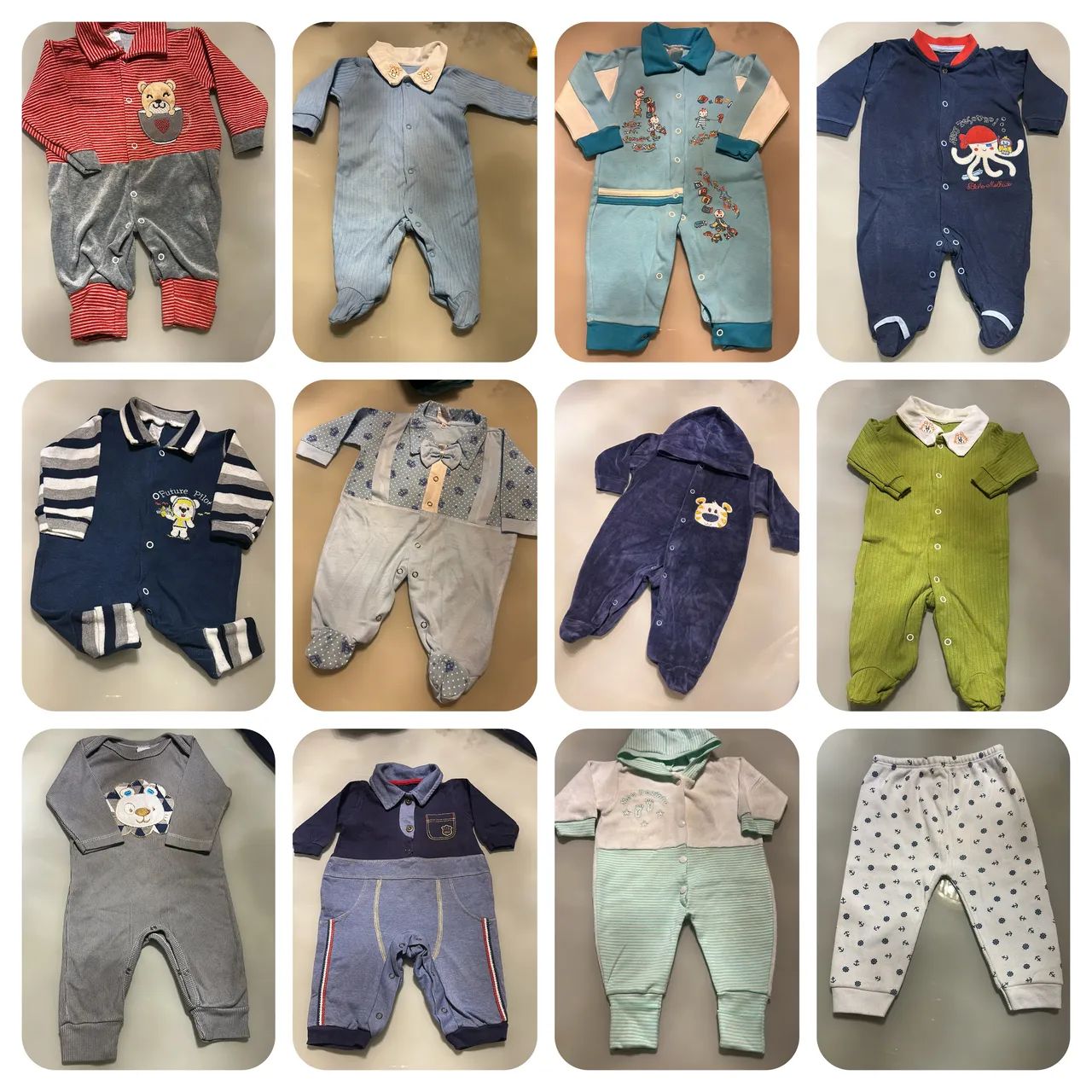 Lotinho de roupas P/M