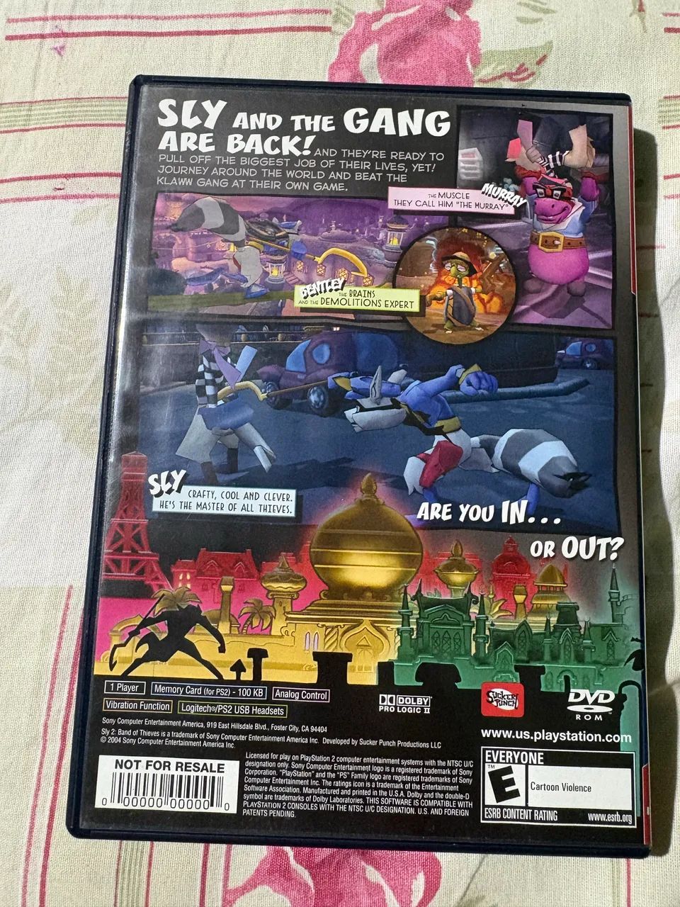 Sly 2 Original Ps2 - Foto 4