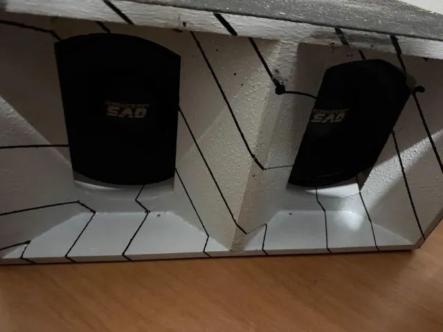 Caixa de medio grave 8 polegadas QVS 400w