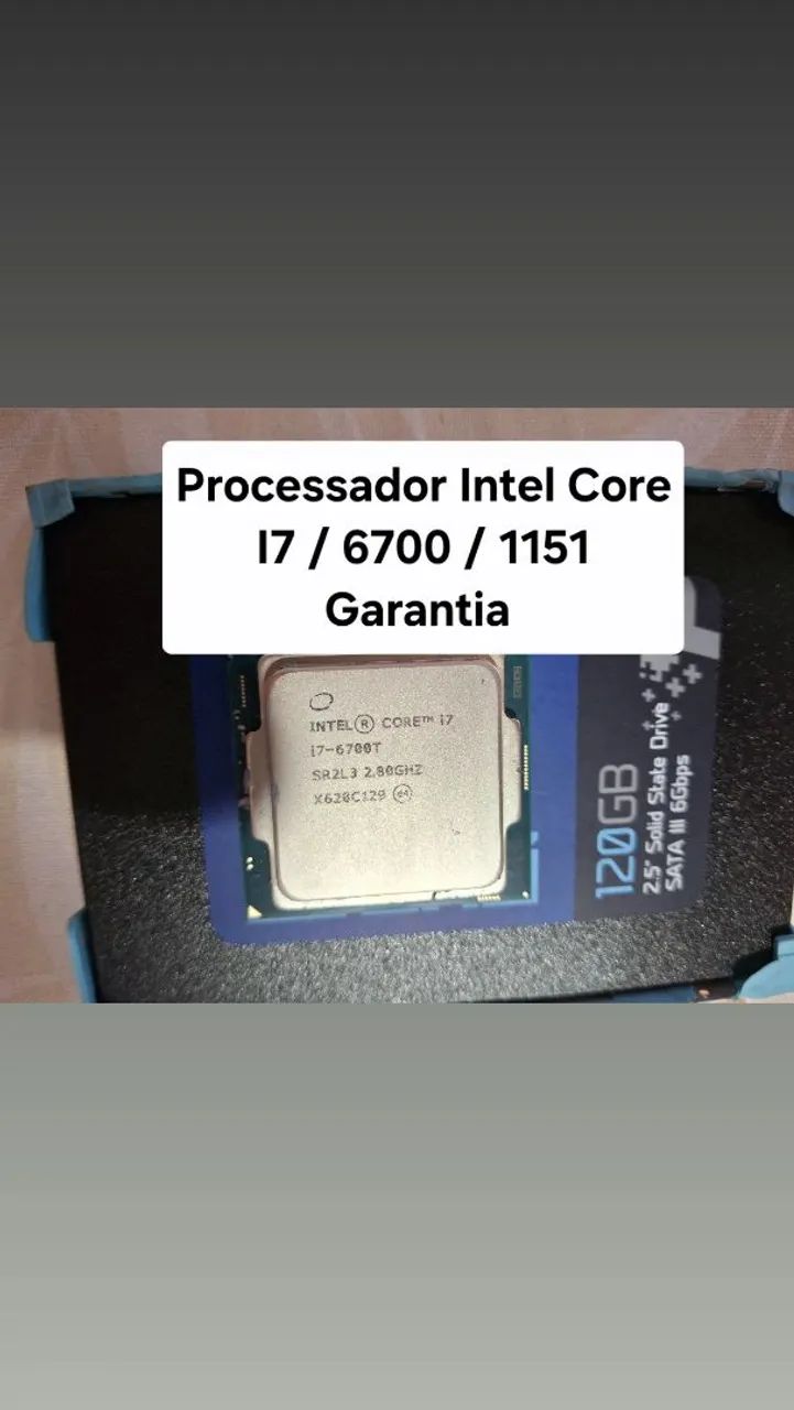 Processador Intel Core I7 6300 / 1151 - Garantia  - Foto 3