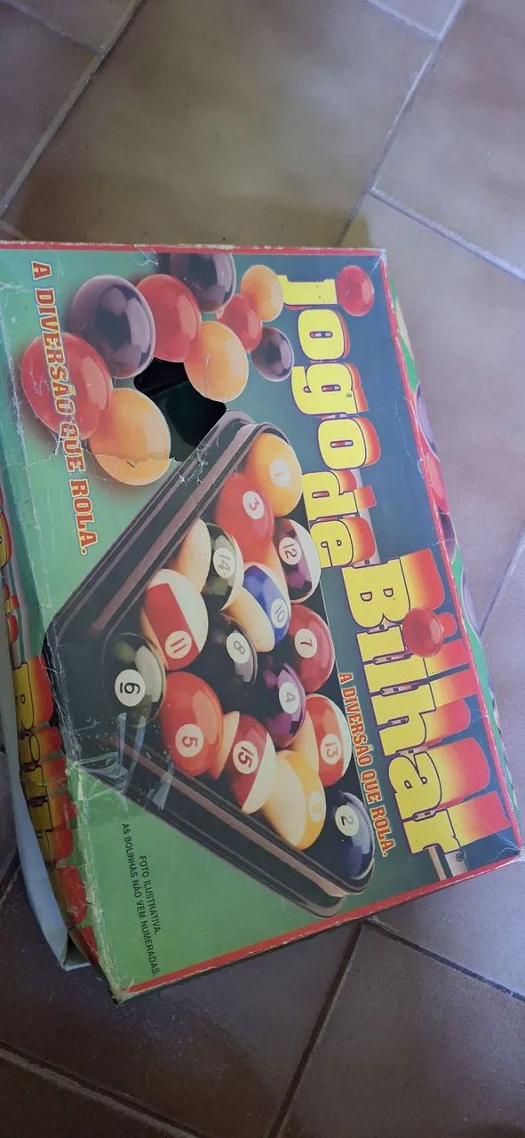Jogo bilhar big boy raridade
