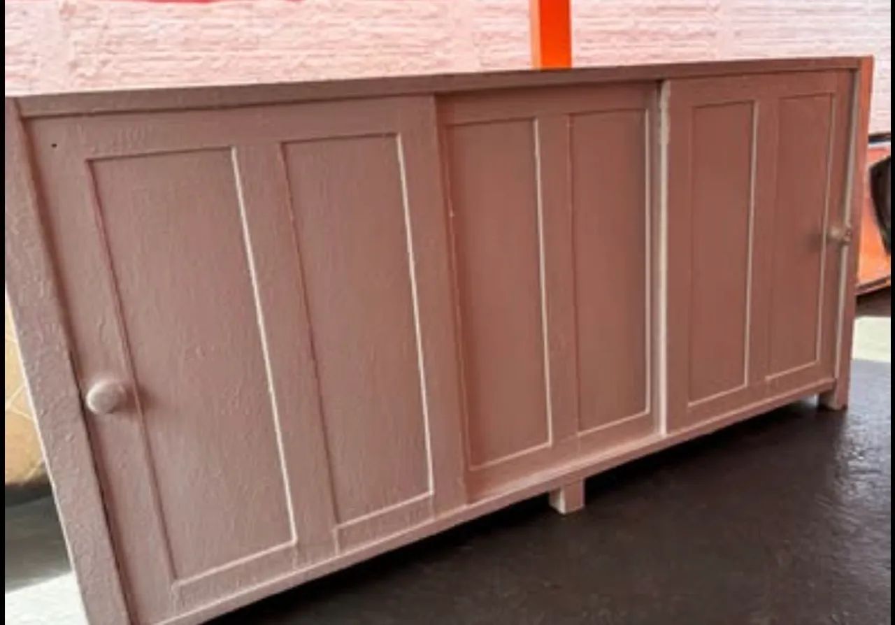 Vendo balcão de madeira branco. - Foto 4