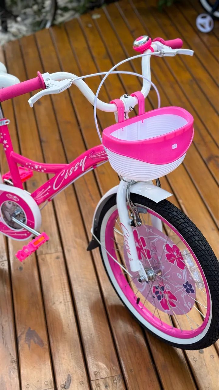 BICICLETA INFANTIL ROSA ARO 20  - Foto 3