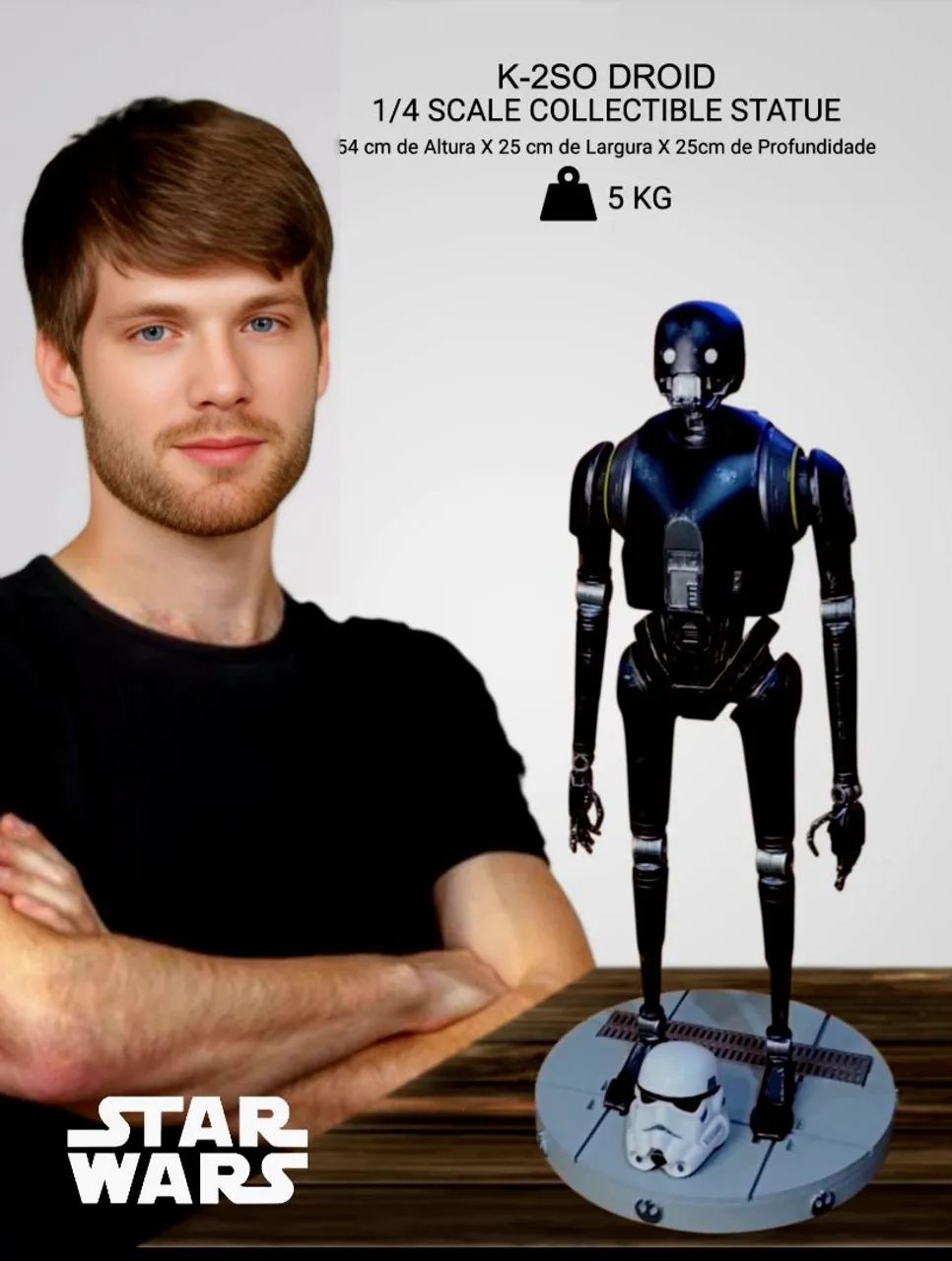 K-2SO DROID 1/4 SCALE COLLECTIBLE STATUE