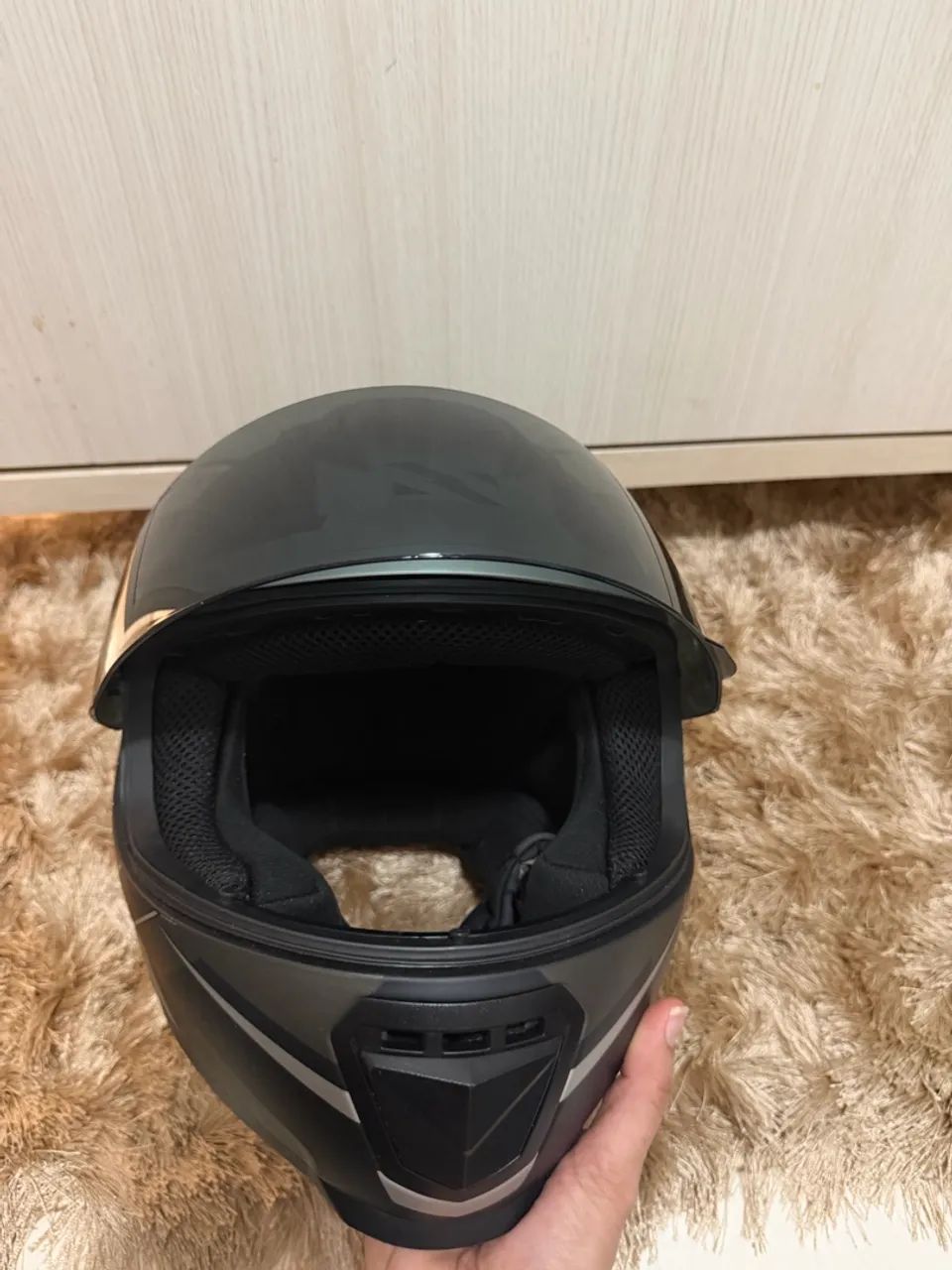 Capacete Norisk tamanho 58 - Foto 4