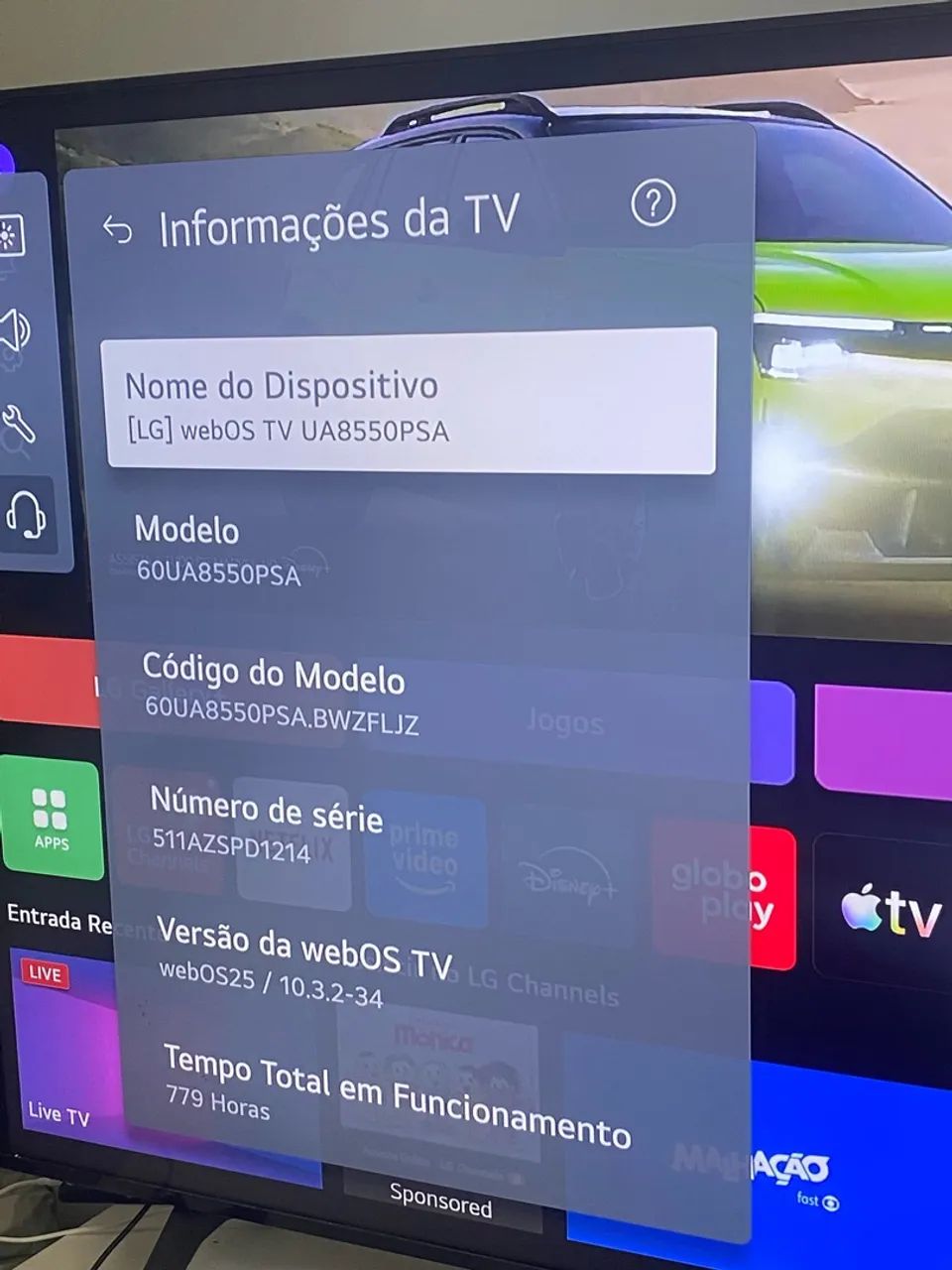 TV LG 60 polegadas Nova - Foto 2