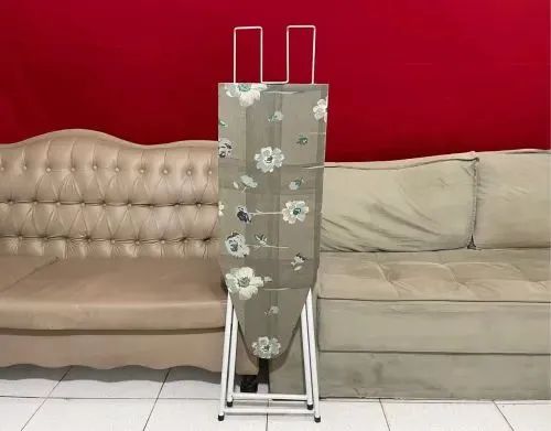 Tábua de Passar Roupa com Suporte P/Ferro  - Foto 6