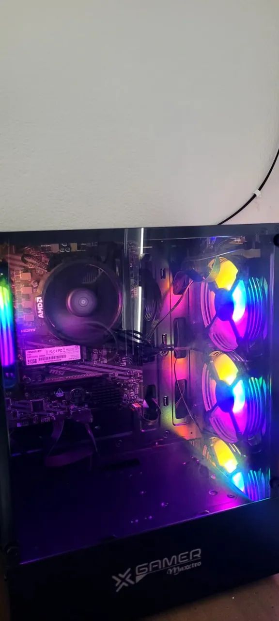 PC GAMER AMD RYZEN 5 4600G EXCELENTE - Foto 2