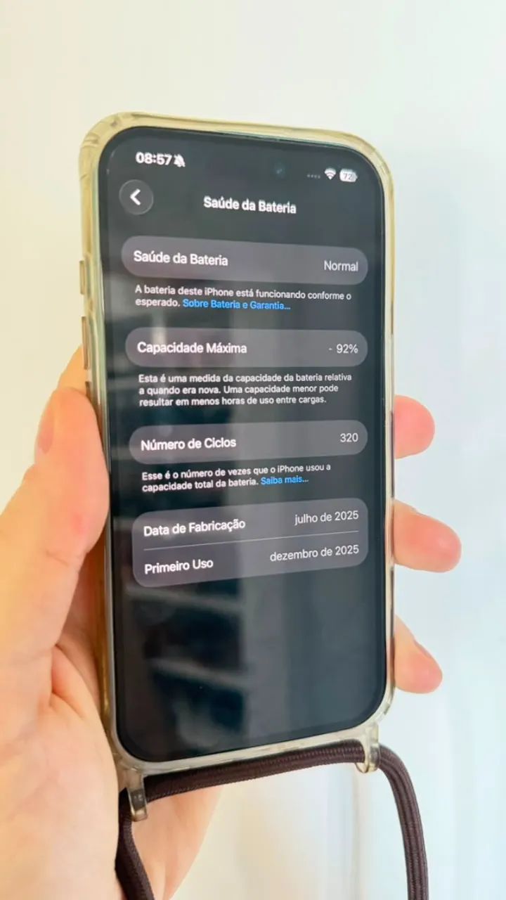 iPhone 16 128 GB com Nota Fiscal e Caixa (inclui película, 2 capinhas magnéticas e cabo) - Foto 3