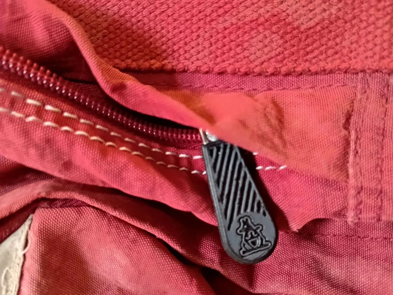 mochila kipling webmaster vermelha - Foto 3