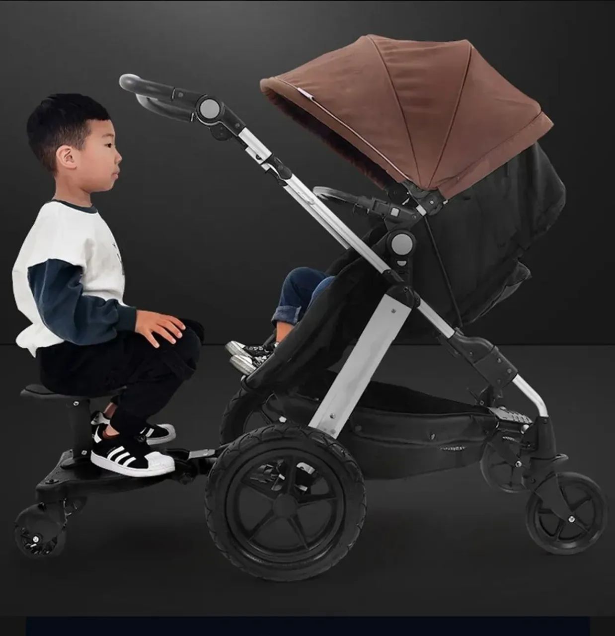 Adaptador de Pedal para Carrinho de Bebê  - Foto 4