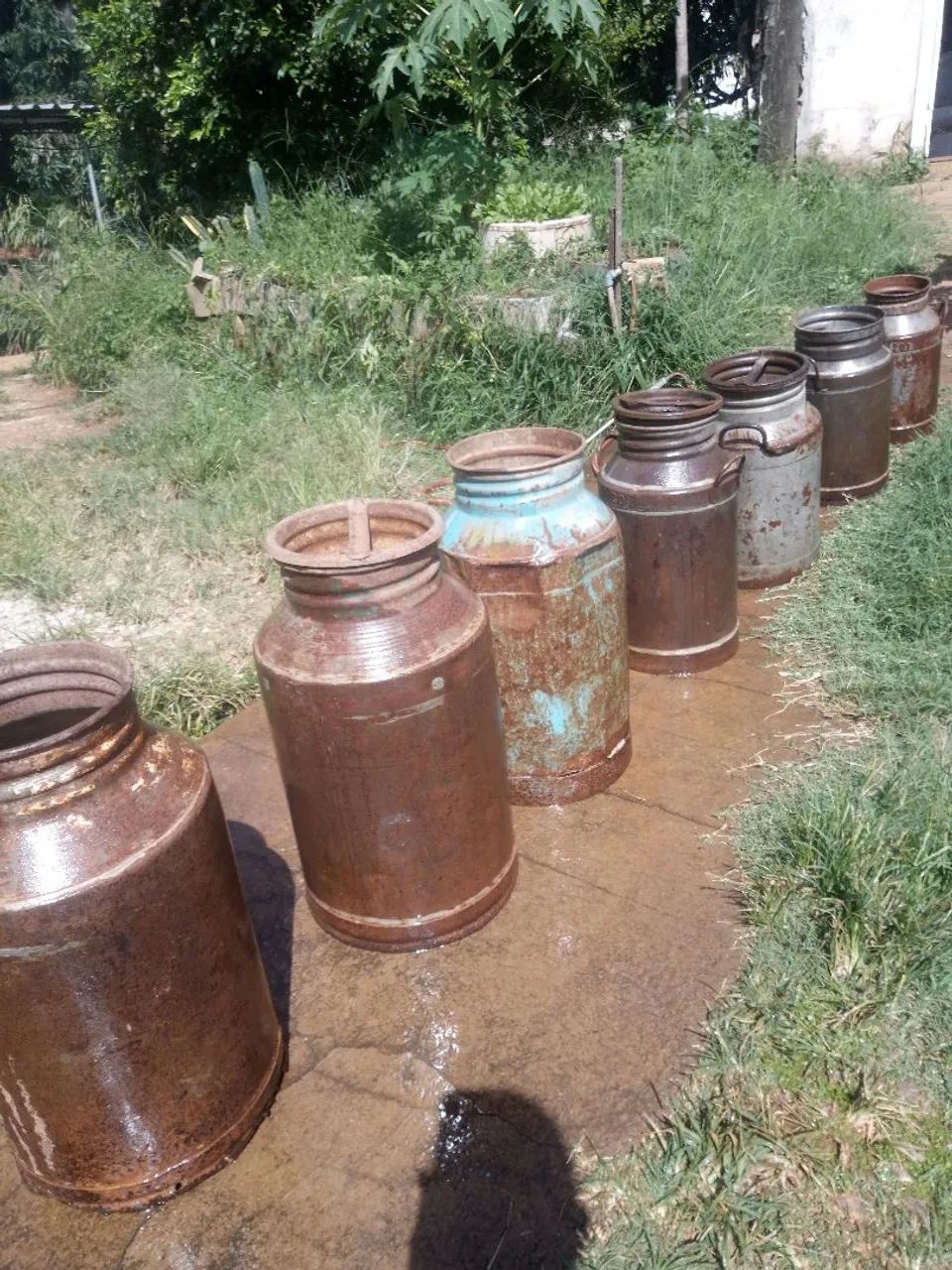 LATAS DE LEITE ANTIGAS - Foto 5