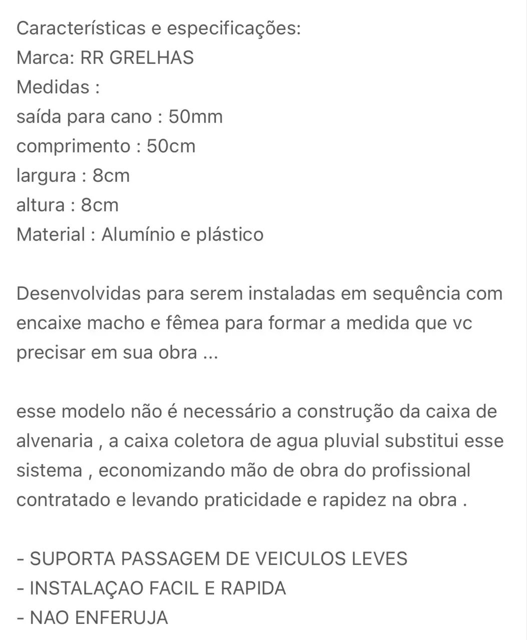 Ralo linear com grelha e caixa coletora - Foto 4
