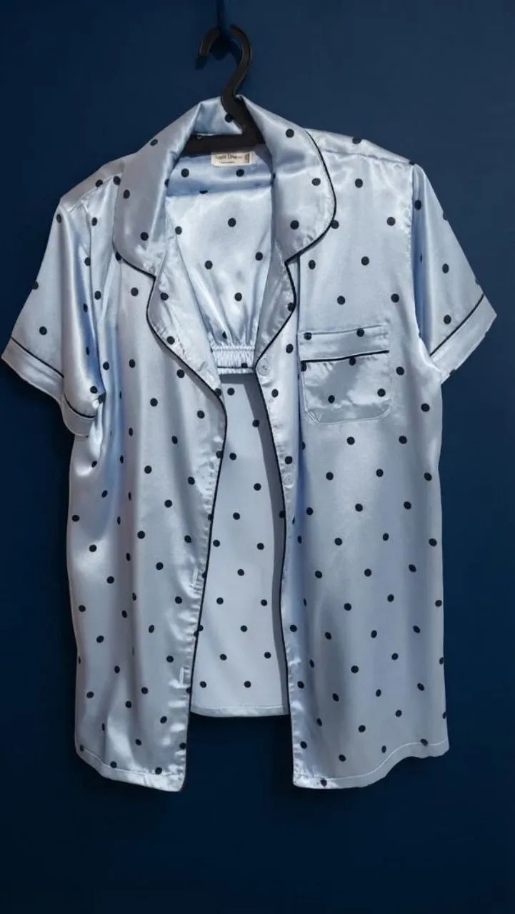 Pijama de cetim 