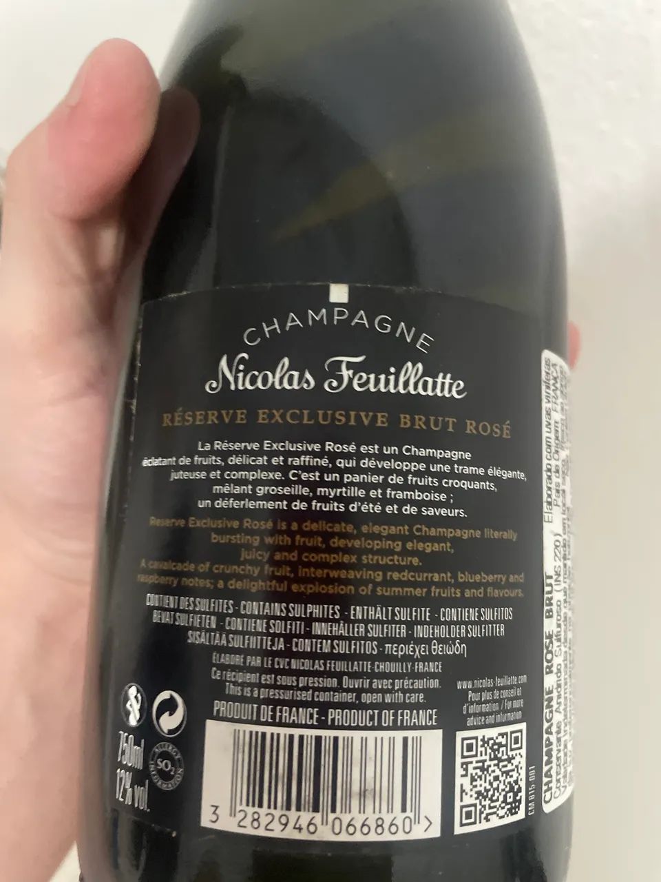 Champagne Nicolas Feuillatte Rose - Foto 2