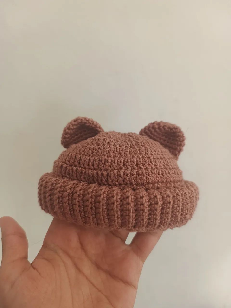 Touca de Crochê Urso  - Foto 2