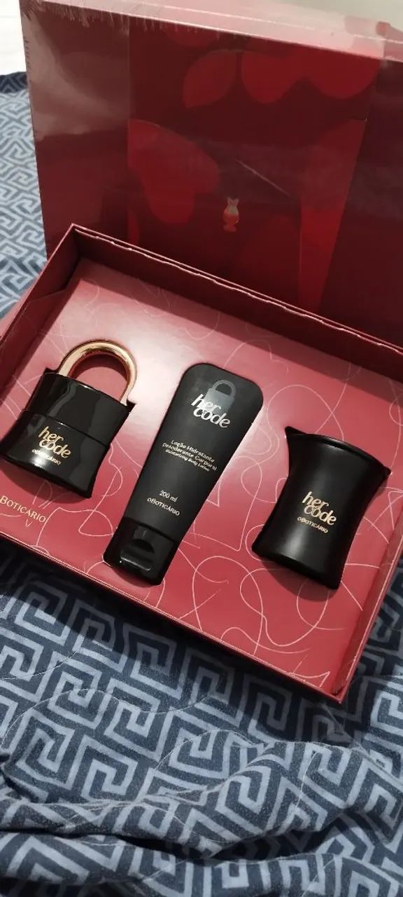 Promoção kit hercode boticário original perfume, hidratante, vela . - Foto 4