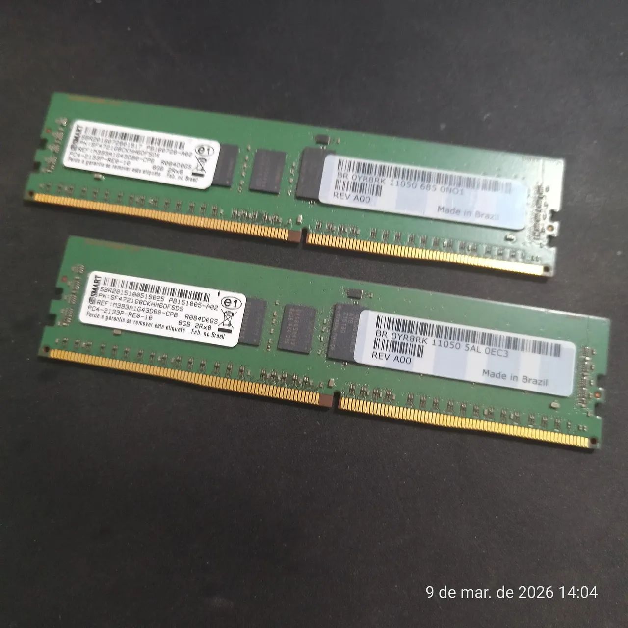 Memória DDR4 Smart 8GB Desktop / Pc de Mesa