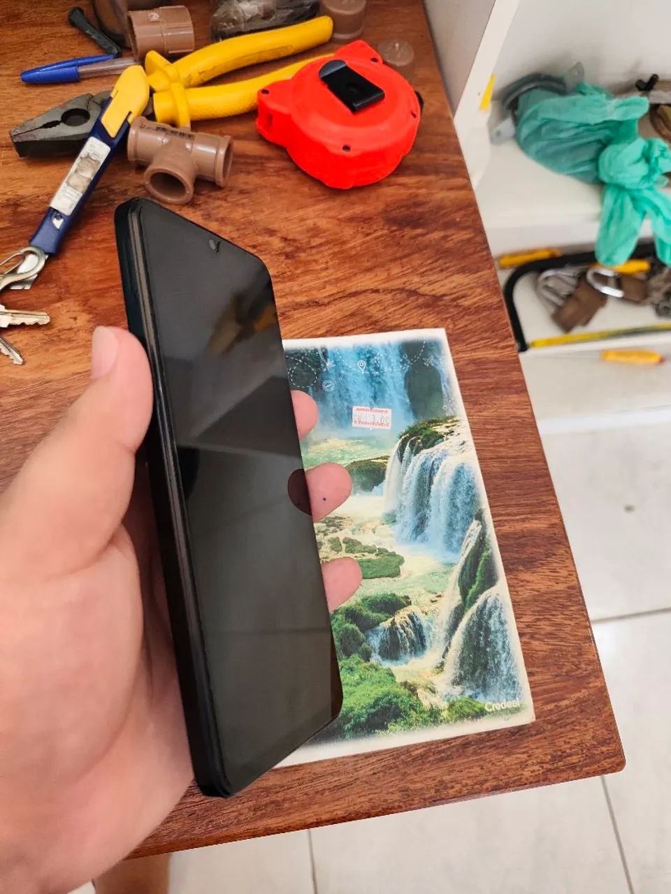 Celular poco c 75 256 gb 8+8 de memória ram whatsapp *68 - Foto 2