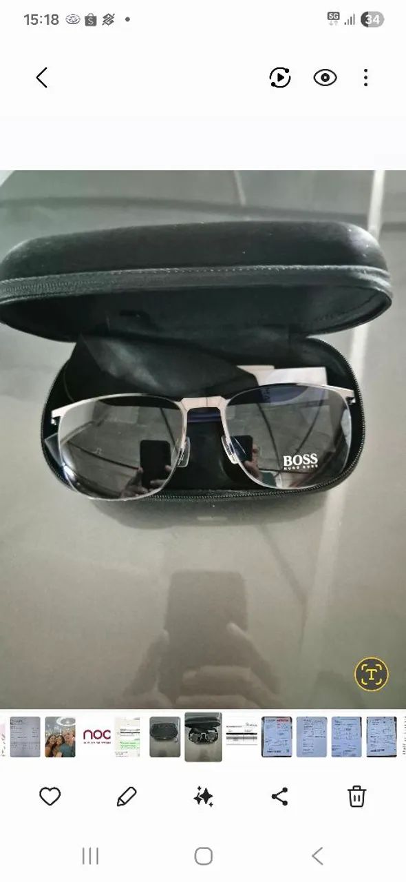 Óculos escuros Hugo boss original