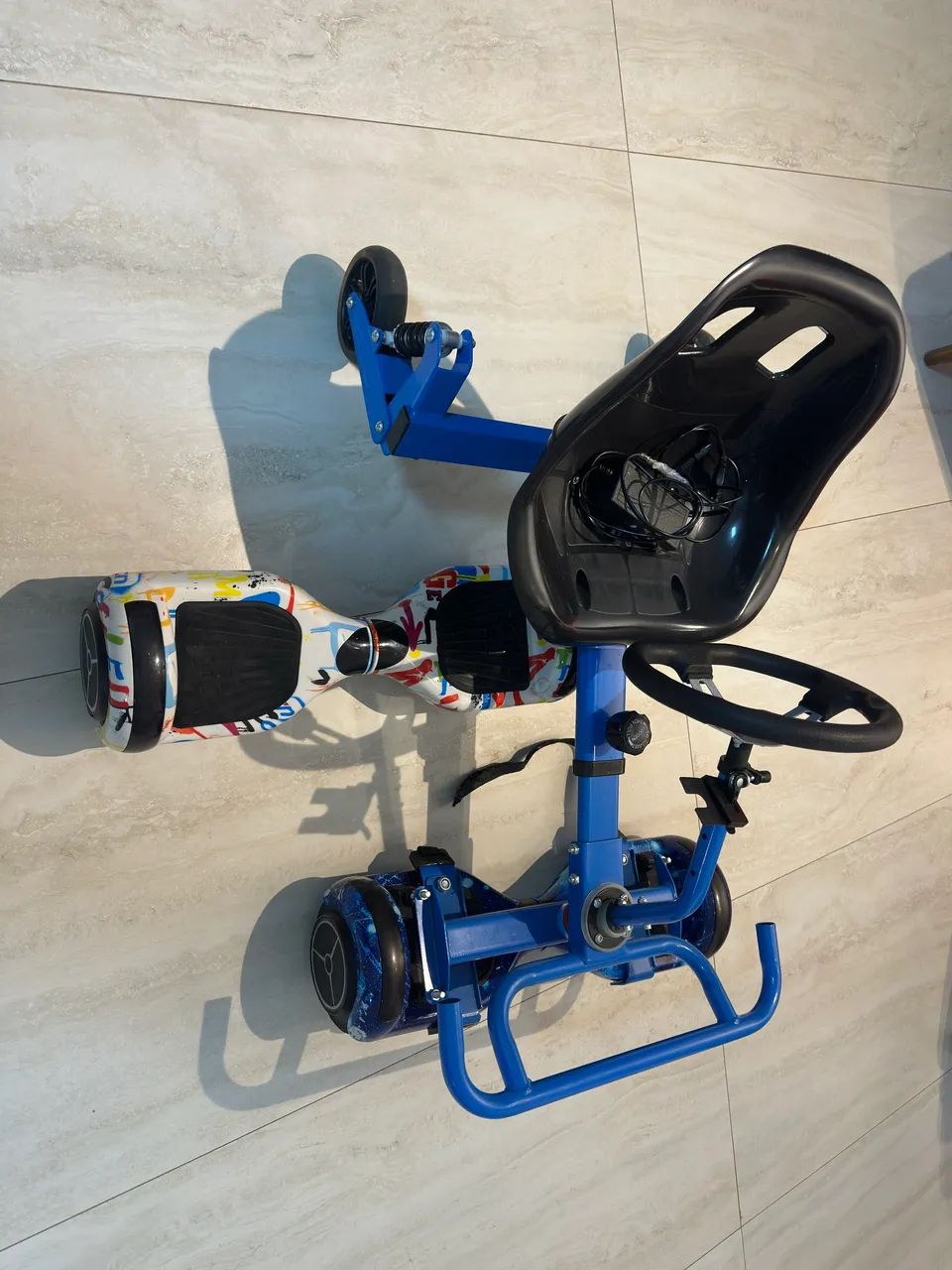 Hoverboard + carrinho  - Foto 2
